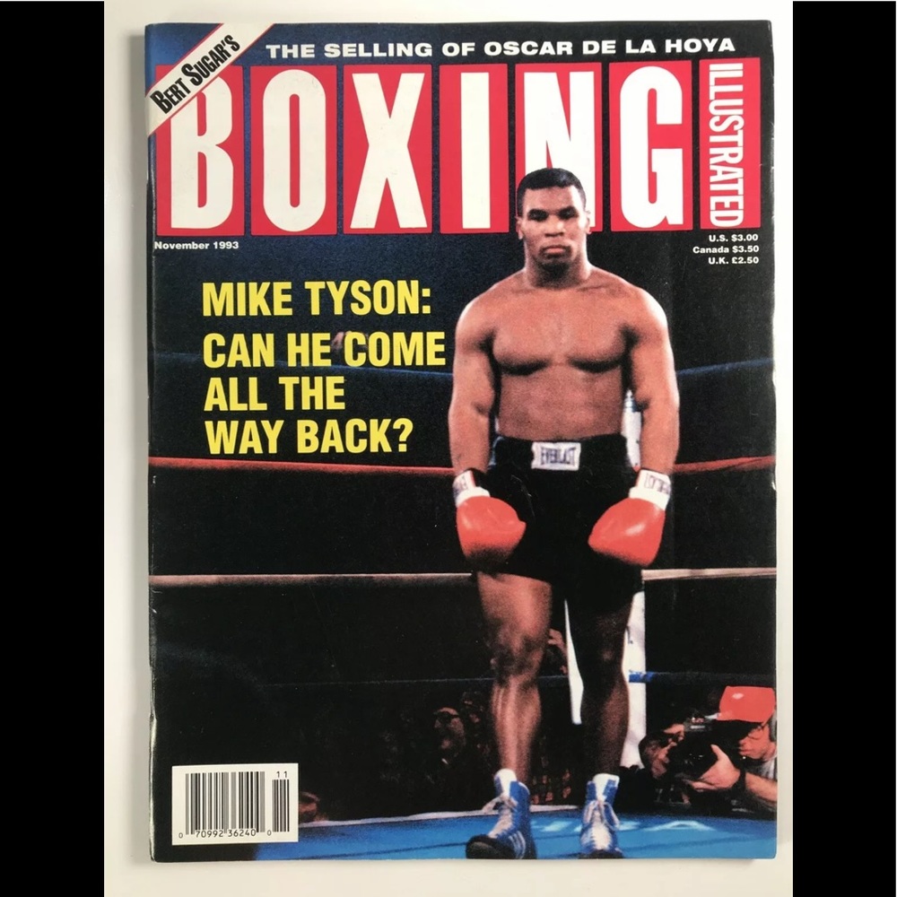 Boxing illustrated November 1993 Mike Tyson